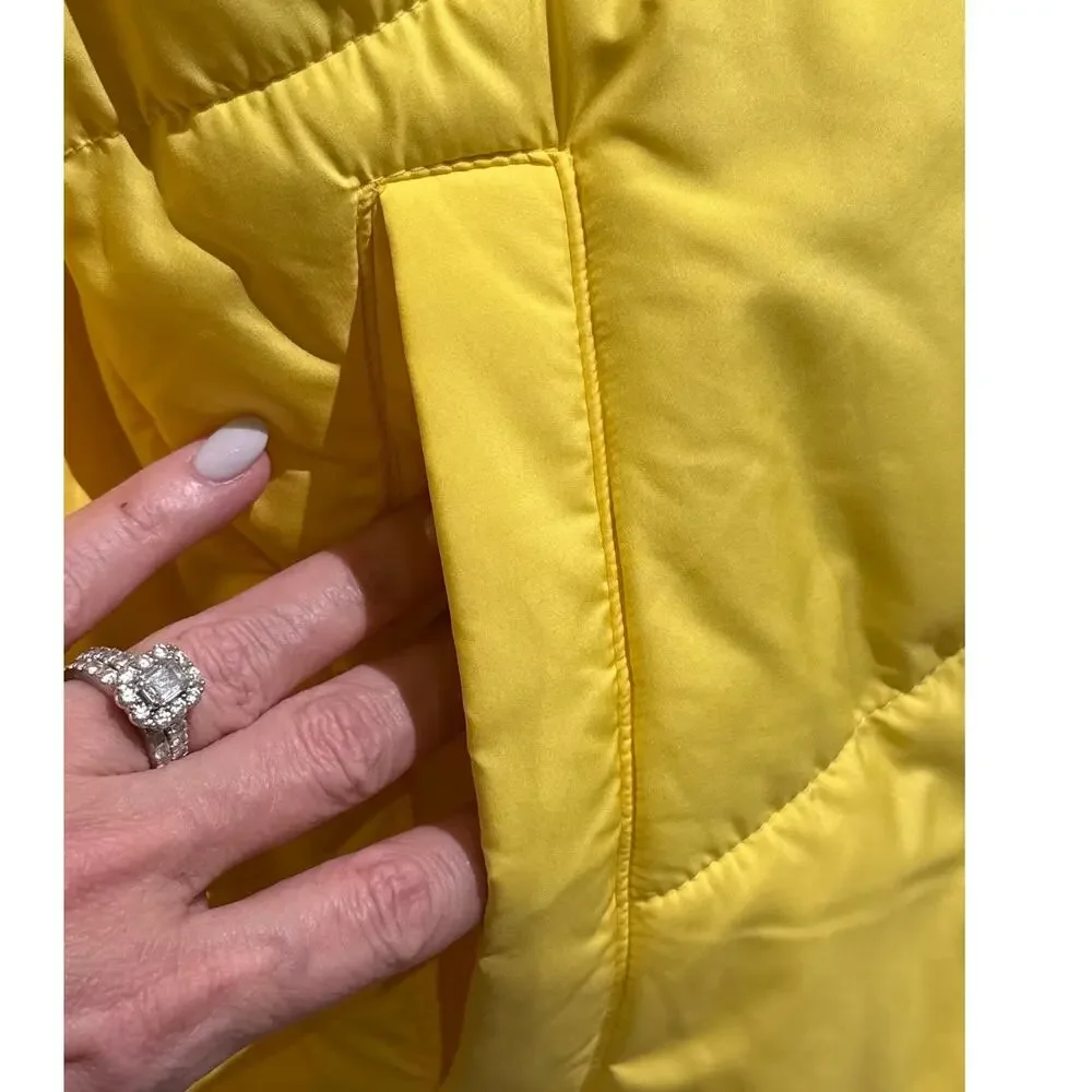 Talbots Yellow Quilted Jacket Size‎ 2X - Picture 3 of 6